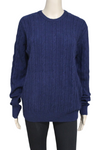 Hackett London (drága márka) navy kék, kötött pulcsi, M-es